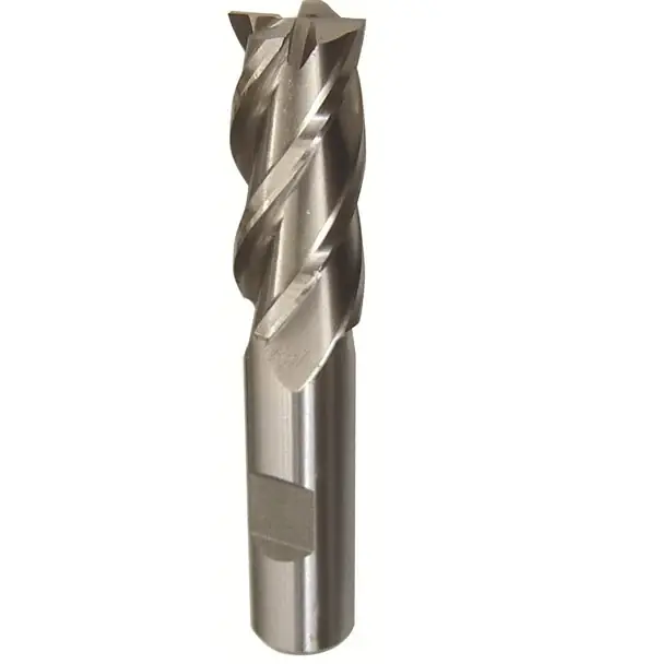 1-1/8" X 2" 4 Flute Single End End Mill 1" Shank HSS Center Cutting DWCF354-CC Special Offer