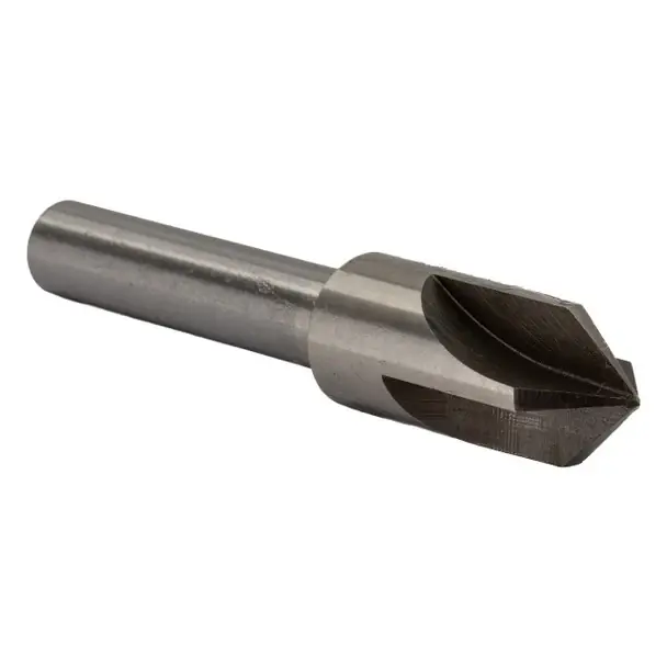 In Demand 7/8"-82 Degree 4 Flute Machine Countersink HSS 1/2" Round Shank DEWMSK7/8-82