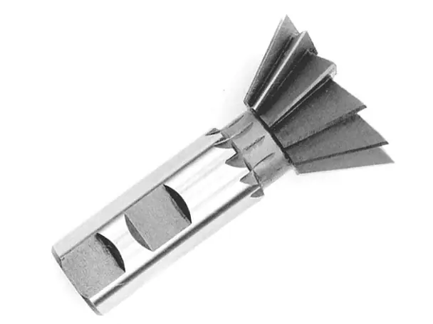 3/4" 45 Degree Weldon Shank Dovetail Cutter HSS DWCA1410-45 Secure Checkout