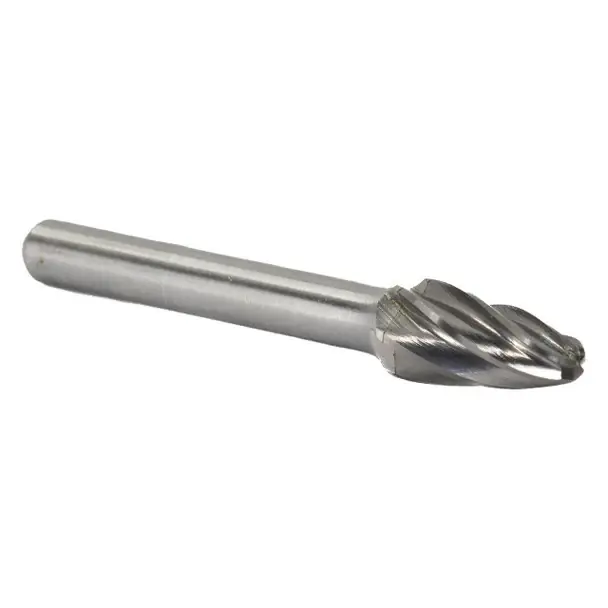 5/8" X 1" Tree Carbide Bur for Aluminum Solid Carbide 1/4" Round Shank DULSF6NF Deal