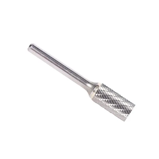 3/8" X 1" Cylindrical Double Cut Carbide Bur Solid Carbide 1/4" Round Shank DULSA3A Time-Limited