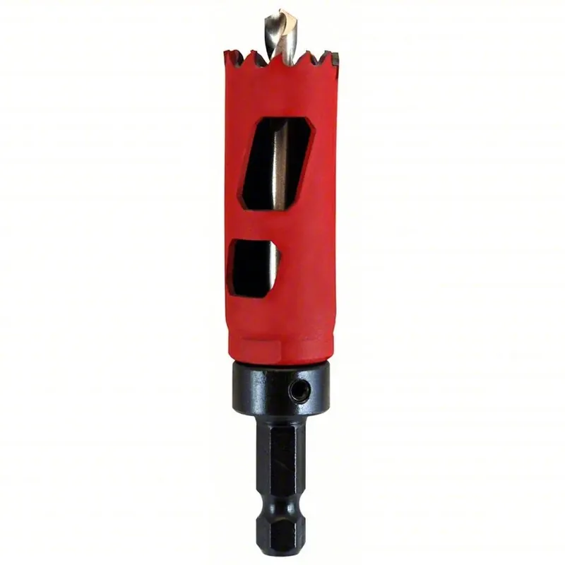 2-1/2" Bi-Metal Hole Saw Arbor Attached MK Morse MHSA40C Flash Sale
