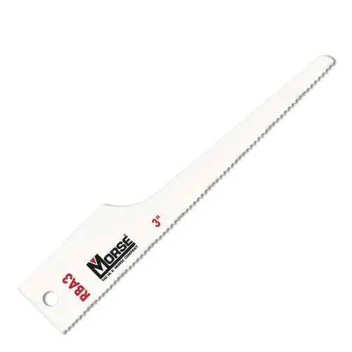 Save Now 4" 1/2" 32 TPI Air Saw Blade Bi-Metal .025" Thick (5 / Pkg.) MK Morse RBA432T05