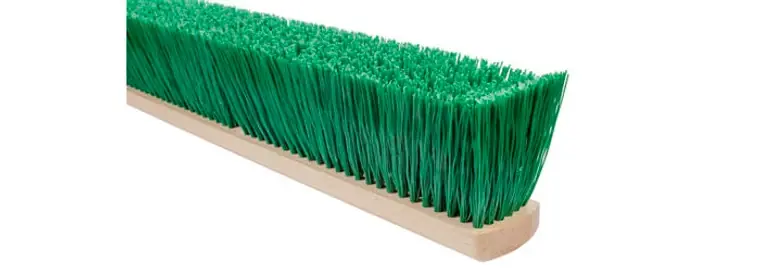 Popular Magnolia Brush 5524-FX 24" Stiff Green Poly FlexSweep Push Broom Block