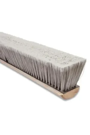 Magnolia Brush 3730-A 30" Grey Flagged Plastic Push Broom Clearance