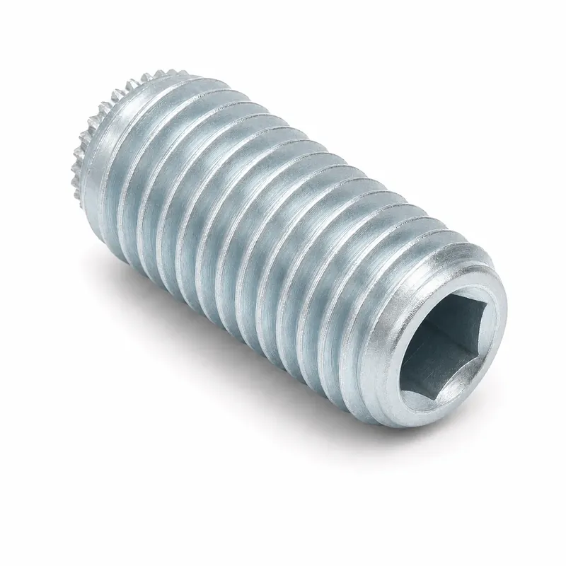 Special Offer 8-32 X 1/4" Knurled Cup Point Socket Set Screws Alloy Steel Zinc Plated (100 / Pkg.)