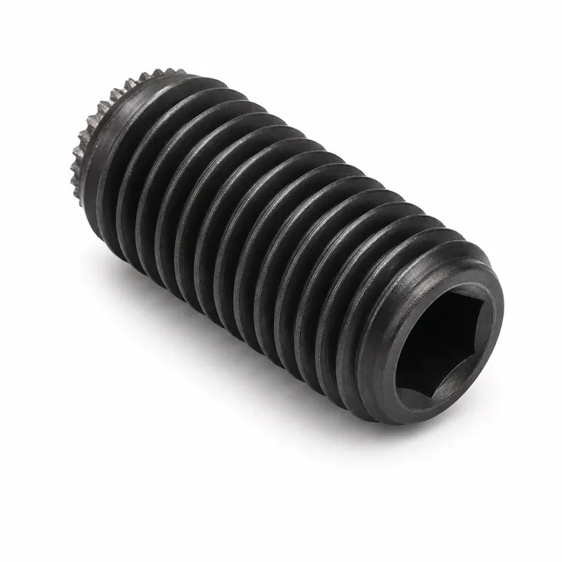 M5 X 10mm Knurled Cup Point Socket Set Screws Alloy Steel (100 / Pkg.) Buy Today