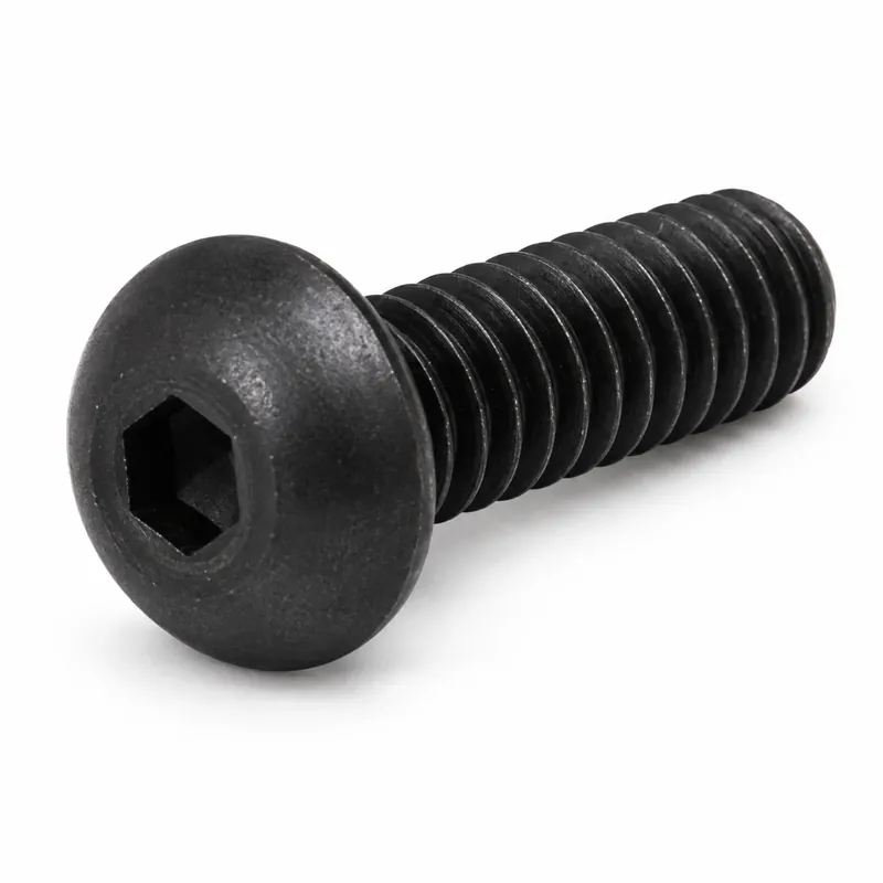 Hot Deal HOLO-KROME 640000030 4-40 X 5/16" Socket Cap Screws Button Head Hex Socket Drive Alloy Steel Thermal Black Oxide (100 / Pkg.)