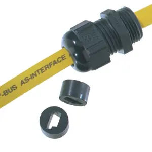 53611001 - LAPP SKINTOP® DIX-ASi - Cable bushing for ASi bus cable - M20 - Black Latest