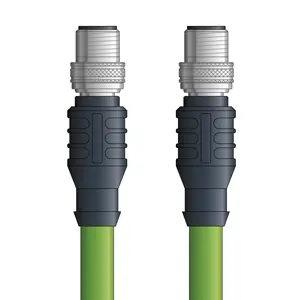 CPN006S02 - LAPP ETHERLINE® PROFINET Cordsets 22 AWG / 2 pair CAT5 - Green PVC - M12 Female / M12 Female connectors - 2m Mega Sale
