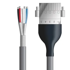 DN4110047F10 - LAPP UNITRONIC® DeviceNet Cordsets 14 & 18 AWG / 1 + 1 pair Bus - Gray PVC - Wire Leads / Plug Header connectors - 10m New Arrival