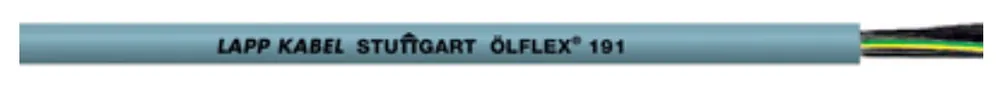0011170 - LAPP ÖLFLEX® 191 - 8 AWG 5 conductor - Gray Unshielded PVC Latest