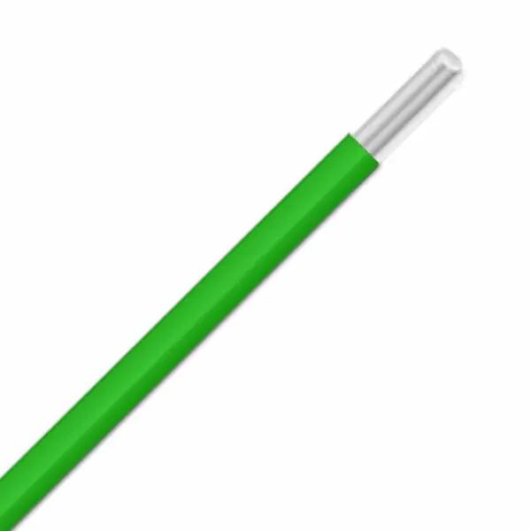 541801 GR002 - Alpha Wire TFN PVC/NYLON Fixture Wire - 18 AWG - Solid Conductor - Bare Copper - 600V - Green - 500ft New Arrival