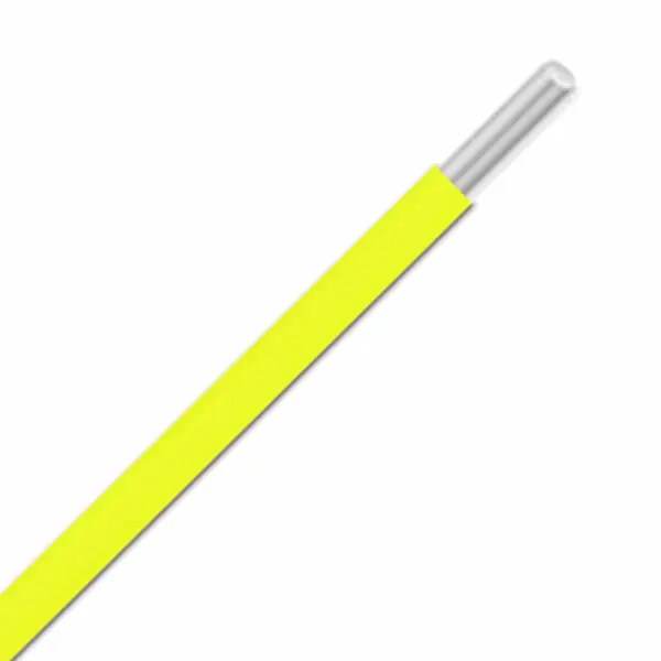 3053/1 YL001 - Alpha Wire UL 1007/UL 1569 PVC Hook-Up/Lead Wire - 20 AWG - Solid Conductor - Tinned Copper - 300V - Yellow - 1000ft Weekend Sale