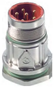 Special Discount 76153000 - LAPP EPIC® POWER LS1 Style G5 - Straight Panel Mount Inlet Connector - Male Contacts & Locknut - 5 + PE Configuration