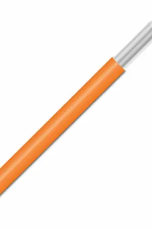 1806 OR001 - Alpha Wire - UL 1523 - Wire Wrap - 28 AWG - ETFE Insulation - Solid Conductor -Silver Coated Copper - Orange - 1000ft Crafted