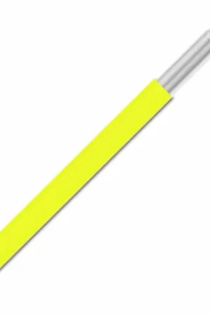 1806 YL001 - Alpha Wire - UL 1523 - Wire Wrap - 28 AWG - ETFE Insulation - Solid Conductor -Silver Coated Copper - Yellow - 1000ft Best Price