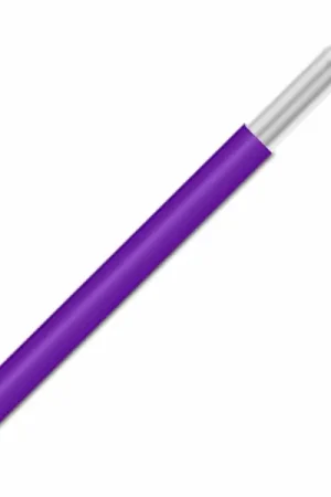 2853/1 VI001 - Alpha Wire - UL 1213 - PTFE Wire - MIL-W-16878E Type E - 26 AWG - PTFE Insulation - Solid Conductor -Silver Coated Copper - 600V - Violet - 1000ft Secure Checkout