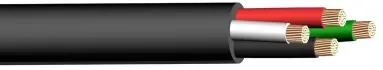 Seasonal Sale Type SOOW Portable Cord - 12/4 UL & CSA 600V - Black