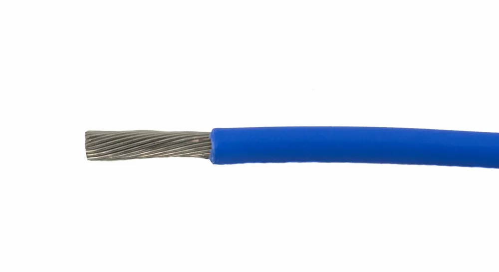 Alpha Wire EcoWire® Hook-Up/Lead Wire - 10 AWG 105 Stranded Conductor - Tinned copper - 600V - Blue - 100 ft Best Seller