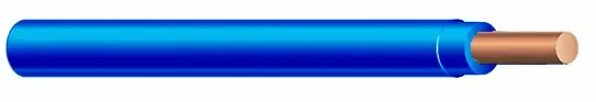 Shop Now TFN Building Wire - 16 AWG - Blue - Solid Conductor