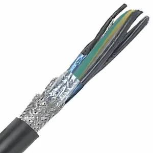 Same Day Shipping LAPP ÖLFLEX® VFD Signal Cable - 14 AWG 4 Conductor Plus 18AWG Ground- Black - 7414048