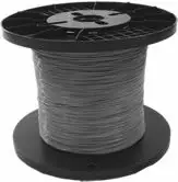 NEMA HP-3 / M16878 / UL 1371 / Type ET Hook-Up Wire - 22 AWG 7 Strand - Gray Genuine