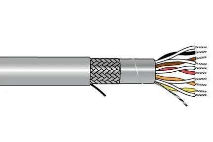 Alpha Xtra-Guard®1 SupraShield Multipair Cable - 24 AWG 7 Pair - Slate - 300V - 100 ft Latest