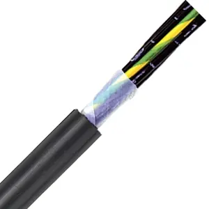 Final Sale 0028186 - LAPP ÖLFLEX® ROBOT 900 P Unshielded Multiconductor Cable - 18 AWG 23 + 1 pr Conductor - Black
