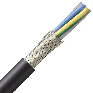 0046740 - LAPP ÖLFLEX® HEAT 180 C MS High Temperature Control Cable - Shielded - 10 AWG 4 Conductor - Black Last Chance
