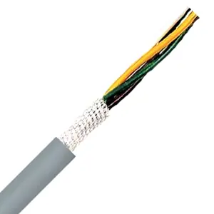Crafted 0027870 - LAPP UNITRONIC® FD Data, Signal & Control Cable - 22 AWG/2 Conductor - Gray