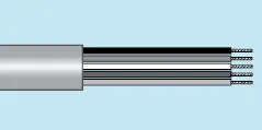 Premium Alpha Essentials Multi-Conductor Cable - Unshielded - 22 AWG 9 Conductor - Gray - 300V - 100ft - Alpha M13309 SL005