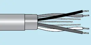 OBSOLETE - Alpha Essentials Multi-Pair Cable - Foil Shield - 24 AWG 6 Pair - Gray - 300V - 1000ft - Alpha 6076C SL001 Today Only