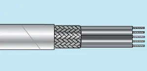 Alpha Essentials Multi-Conductor Cable - Braid Shield - 22 AWG 3 Conductor - White - 600V - 100ft - Alpha 2824/3 WH005 One Day Deal