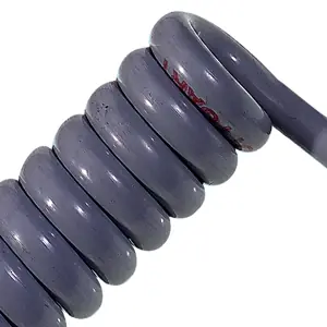 70002671 LAPP ÖLFLEX® SPIRAL 400 P Retractable Coiled Cable (39.4" - 118.2" length) - Unshielded - 18 AWG 12 Conductor - Gray Buy Today