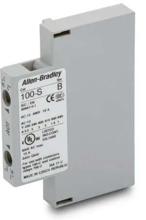 Time-Limited Allen-Bradley 100-SA01 Auxiliary Contact Block