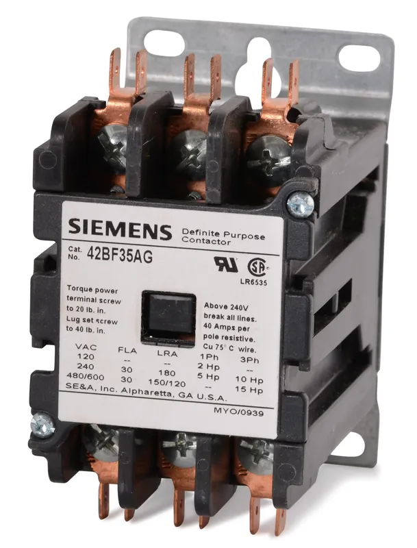 Authentic Siemens 42BF35AG Definite Purpose Contactor