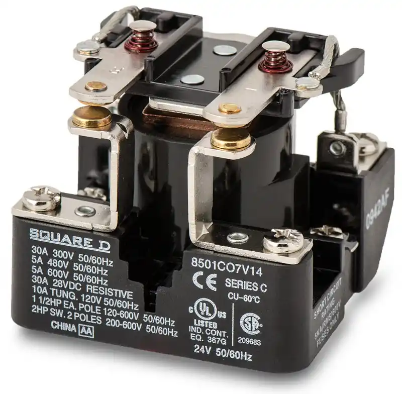 Today Only Square D 8501CO7V14 Power Relay