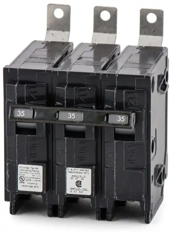 High Quality Siemens B335HH - 35A 3 Pole Molded Case Circuit Breaker