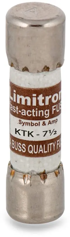 Next Day Delivery Eaton Bussmann KTK-7-1-2 Fast Acting Midget Fuse