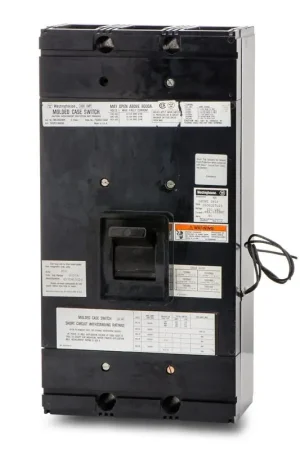 Big Sale Eaton / Westinghouse MC3800WK - 800A 3 Pole Molded Case Switch