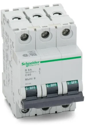 Schneider Electric MG24144 - 6A 3 Pole Miniature Circuit Breaker Sale