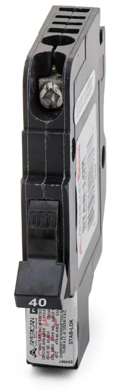 Federal Pacific NC040 - 40A 1 Pole Miniature Circuit Breaker Factory Price