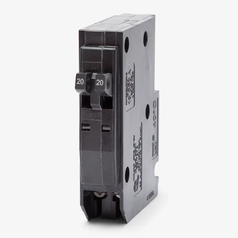 Square D QOT2020 - 20/20A Tandem Miniature Circuit Breaker Super Sale