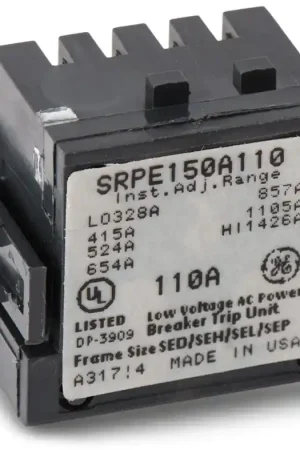 Order Now General Electric SRPE150A110 Rating Plug