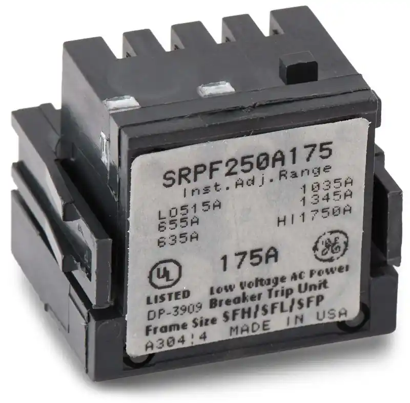 Latest General Electric SRPF250A175 Rating Plug