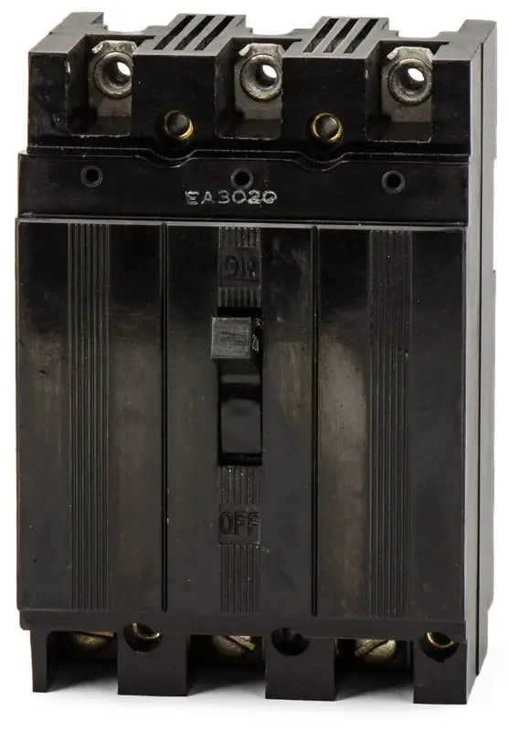 Last Chance Eaton / Westinghouse EA3020 - 20A 3 Pole Molded Case Circuit Breaker