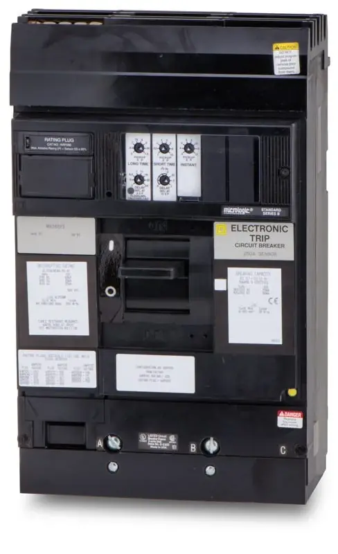Square D MX36225 - 225A 3 Pole Molded Case Circuit Breaker Fan Favorite