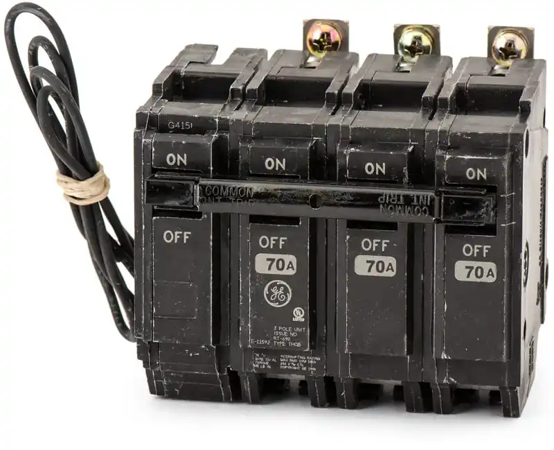 Low Price ABB / General Electric THQB32070ST1 - 70A 3 Pole Miniature Circuit Breaker