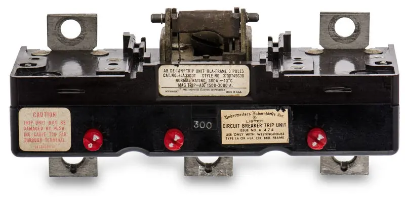 Professional Grade Westinghouse HLA3300T Trip Unit